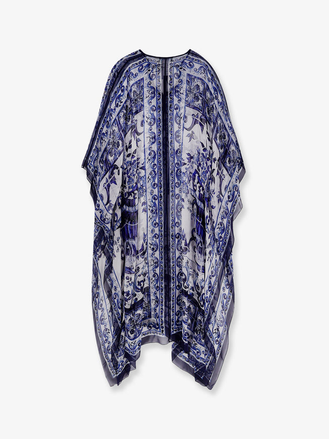 Dolce & Gabbana Kaftano Silk Dress