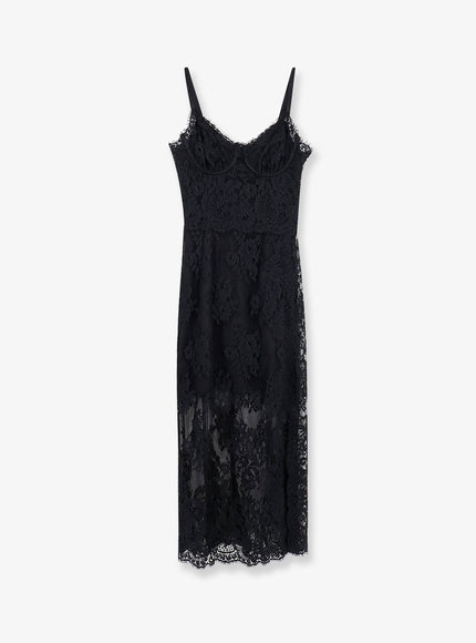 Dolce & Gabbana Lace Dress 40 Nero