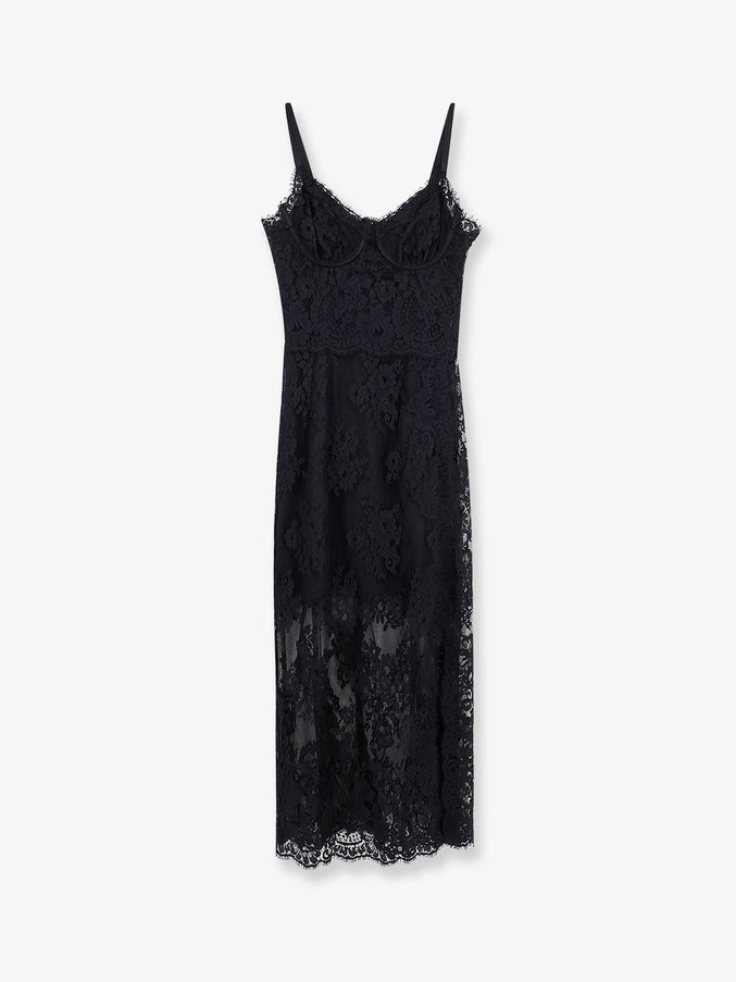 Dolce & Gabbana Lace Dress 40 Nero