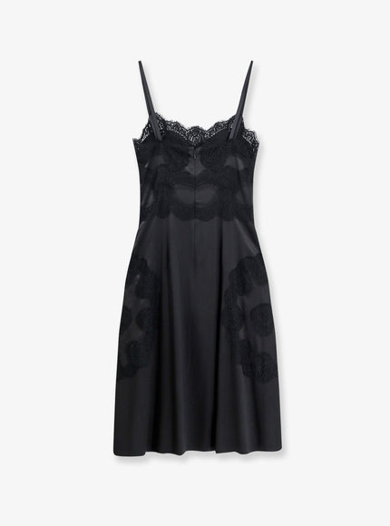 Dolce & Gabbana Slip Dress With Lace Details