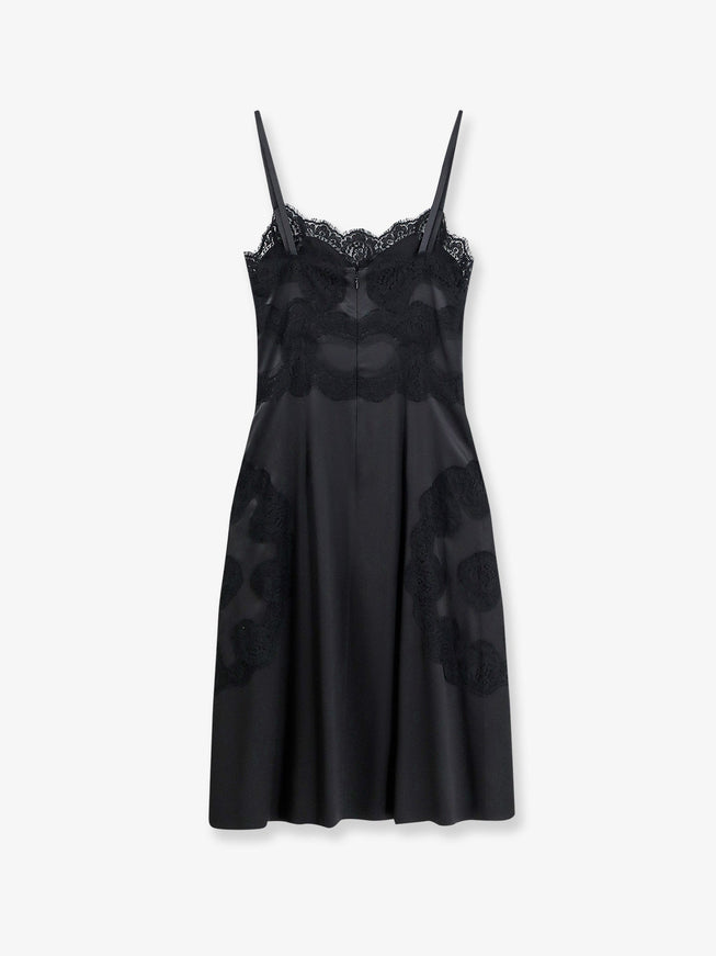 Dolce & Gabbana Slip Dress With Lace Details