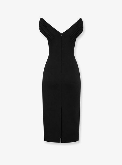 Dolce & Gabbana Fitted Organzino Crêpe Dress