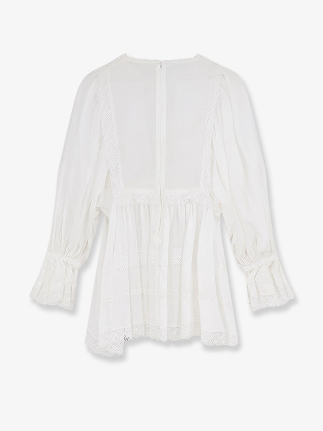 Dolce & Gabbana Cotton Shirt With Laces Profiles