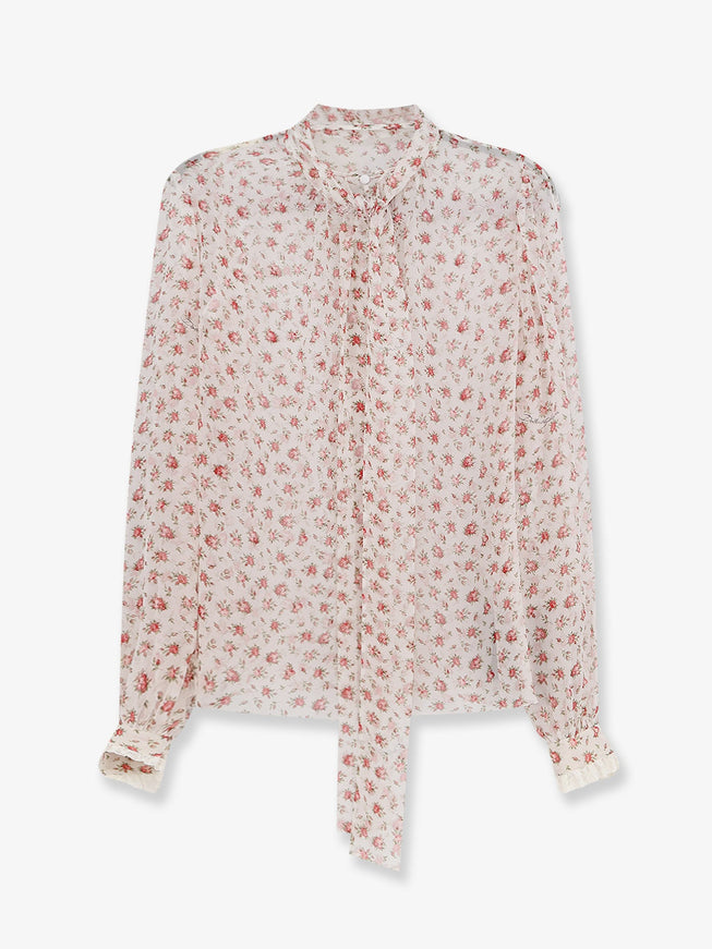 Dolce & Gabbana Chiffon Shirt 40 Rosa