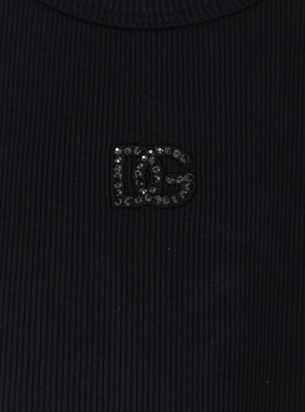 Dolce & Gabbana Ribbed Cotton Top