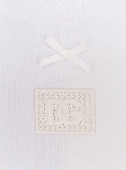 Dolce & Gabbana Cotton T-Shiirt With Logo