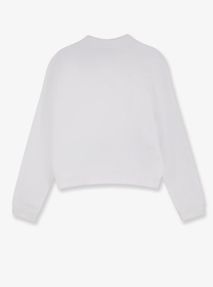 Dolce & Gabbana Cotton Sweatshirt With Logo Embroidery