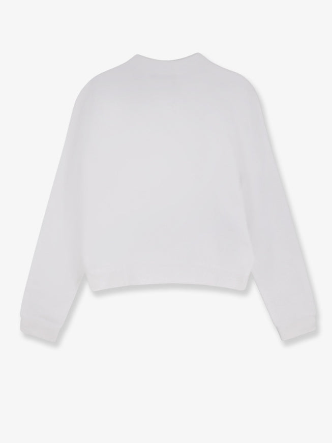 Dolce & Gabbana Cotton Sweatshirt With Logo Embroidery