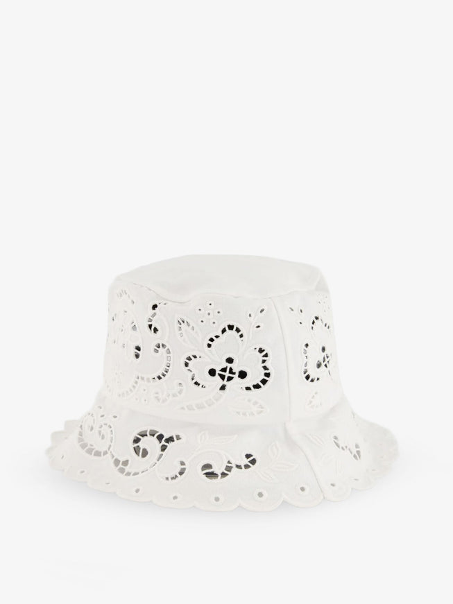 Dolce & Gabbana Cotton Blend Bucket Hat