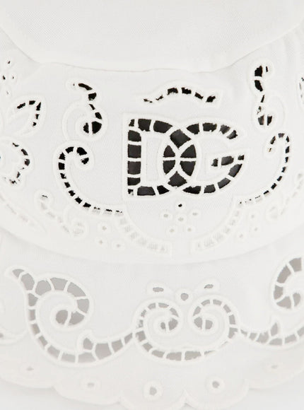 Dolce & Gabbana Cotton Blend Bucket Hat