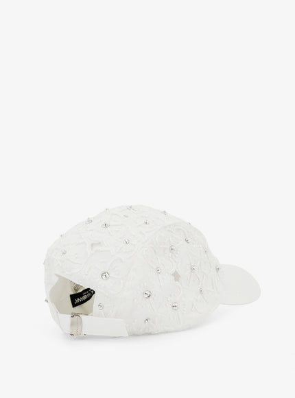 Dolce & Gabbana Cotton Hat With All-Over Floral Embroidery