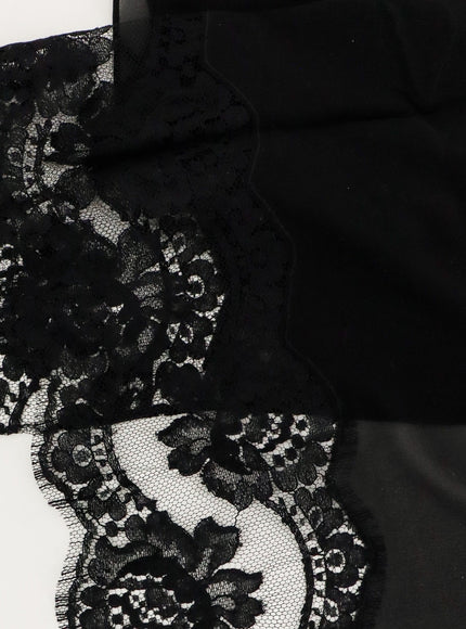 Dolce & Gabbana Chador Silk And Cotton Scarf