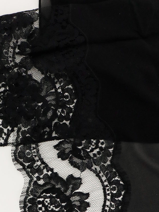 Dolce & Gabbana Chador Silk And Cotton Scarf