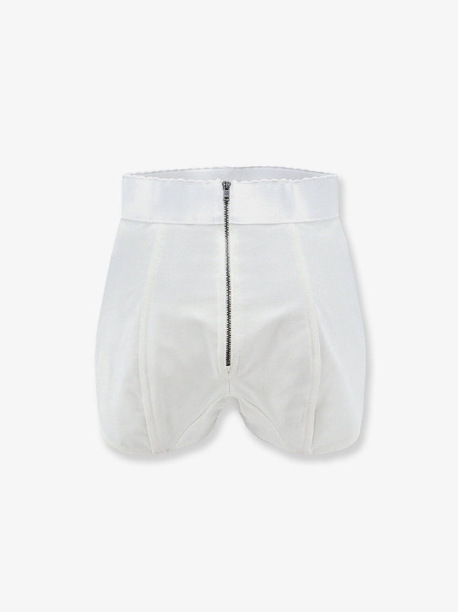 Dolce & Gabbana Jacquard And Lace Shorts