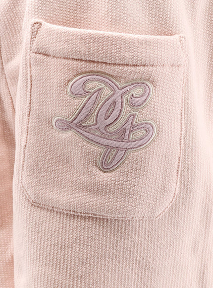 Dolce & Gabbana Cotton Shorts With Embroidered Logo On The Back