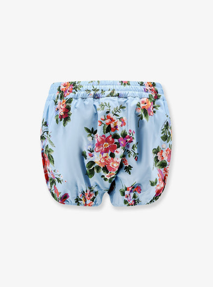 Dolce & Gabbana Poplin Culottes With Flower Print