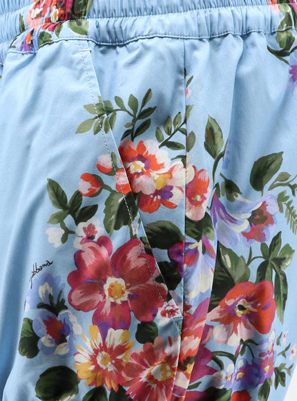 Dolce & Gabbana Poplin Culottes With Flower Print