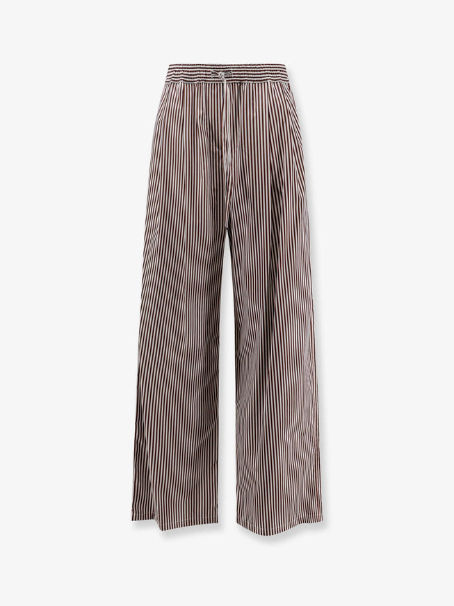 Dolce & Gabbana Pajamas Cotton Poplin Trousers Rigato