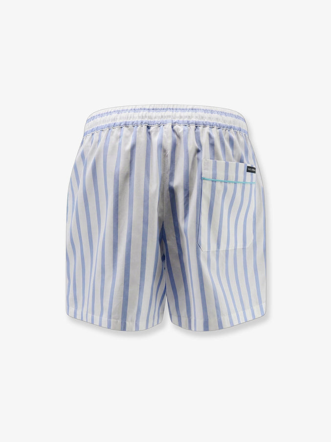 Dolce & Gabbana Cotton And Silk Shorts