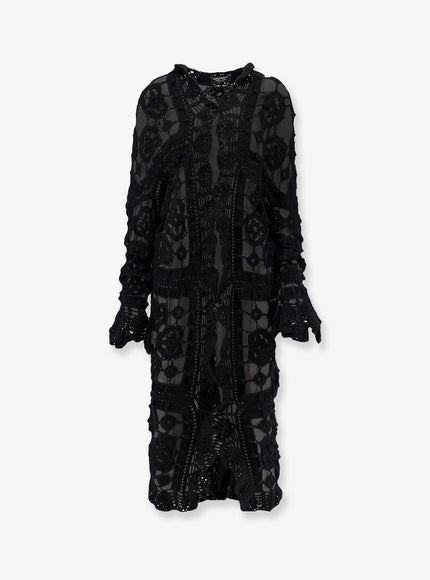 Dolce & Gabbana Virgin Wool Cardigan 36 Nero