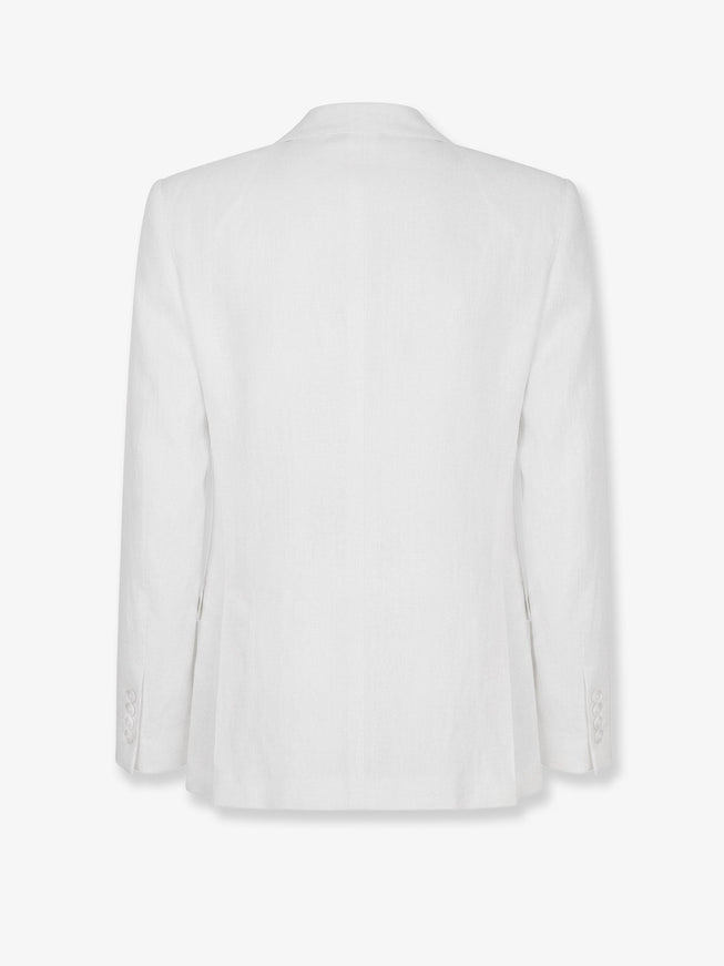 Dolce & Gabbana Sicilia Single-Breasted Linen Blazer