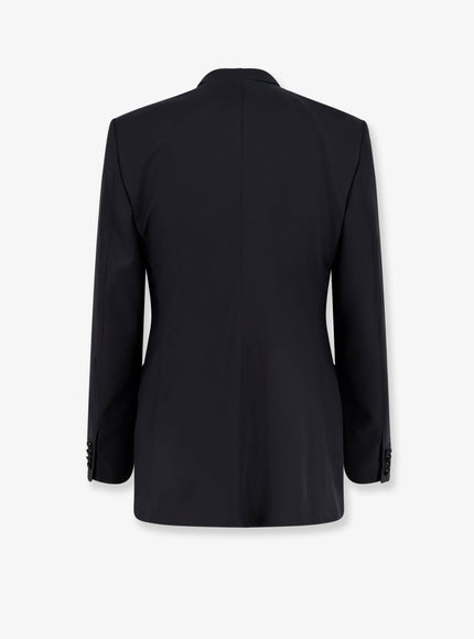 Dolce & Gabbana Double-Breasted Virgin Wool Blazer