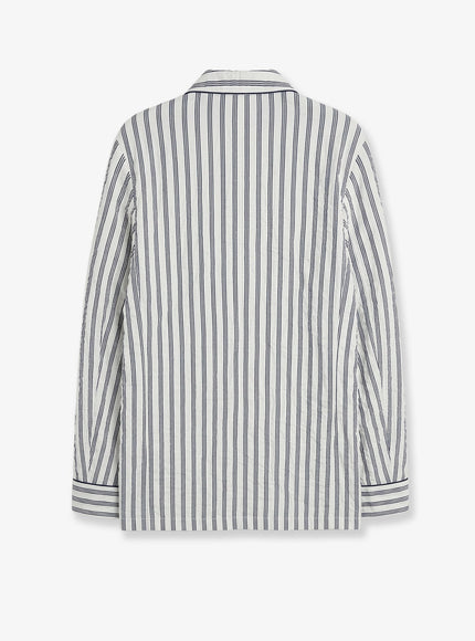 Dolce & Gabbana Vanity Froissé Fabric Dressing Gown Shirt