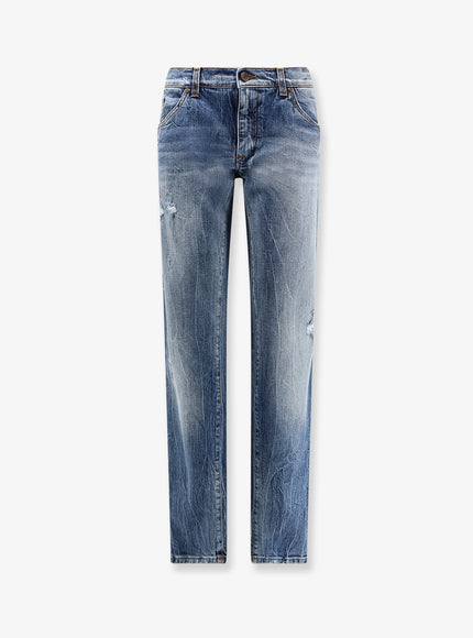 Dolce & Gabbana Cotton Jeans 52 Rigato