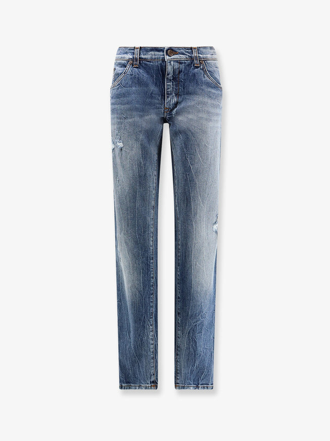 Dolce & Gabbana Cotton Jeans 52 Rigato