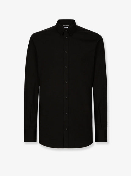 Dolce & Gabbana Cotton Shirt 39 Nero