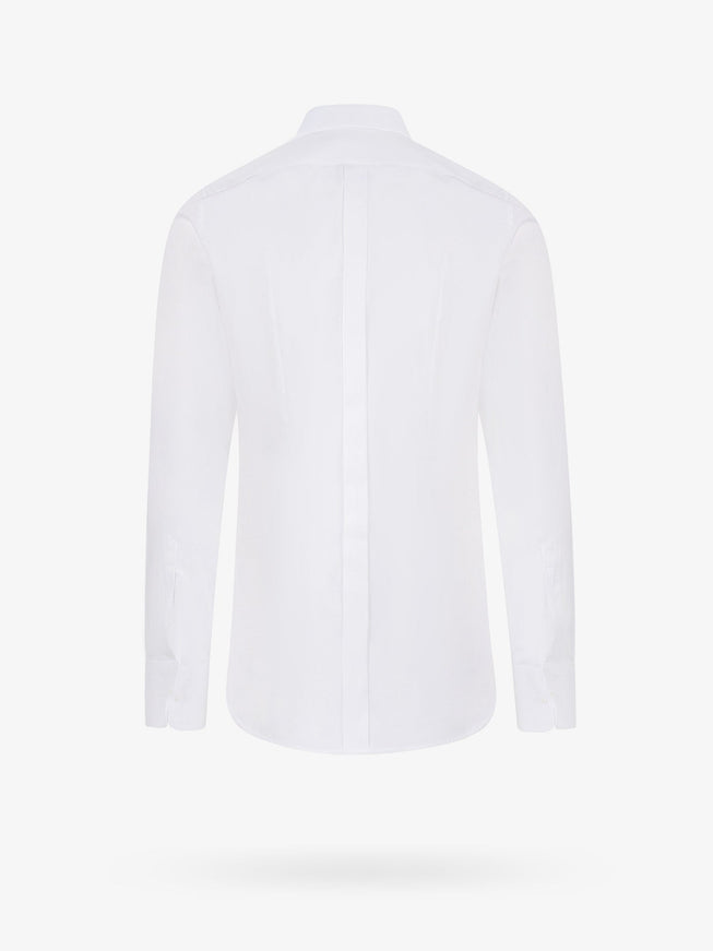 Dolce & Gabbana Gold Cotton Shirt