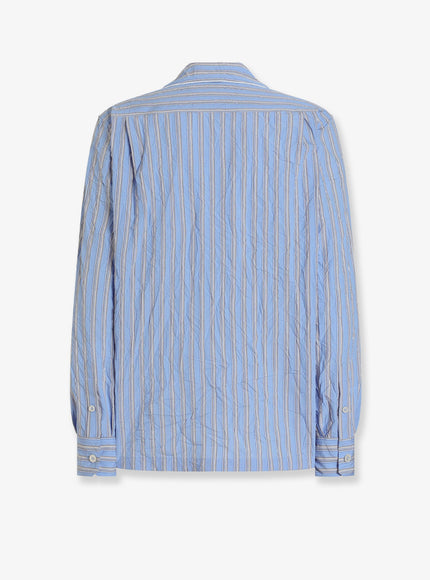 Dolce & Gabbana Vanity Pajamas Froissé Cotton Shirt