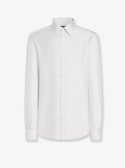 Dolce & Gabbana Silk Shirt 40 Bianco