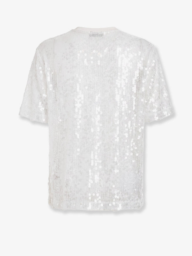 Dolce & Gabbana T-Shirt With All-Over Sequin Detail