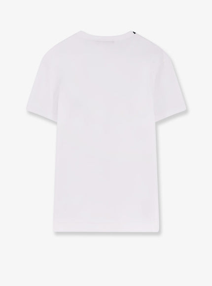 Dolce & Gabbana Cotton T-Shirt With Iconic Logo Patch