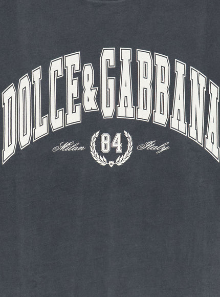 Dolce & Gabbana Cotton T-Shirt With Front Print