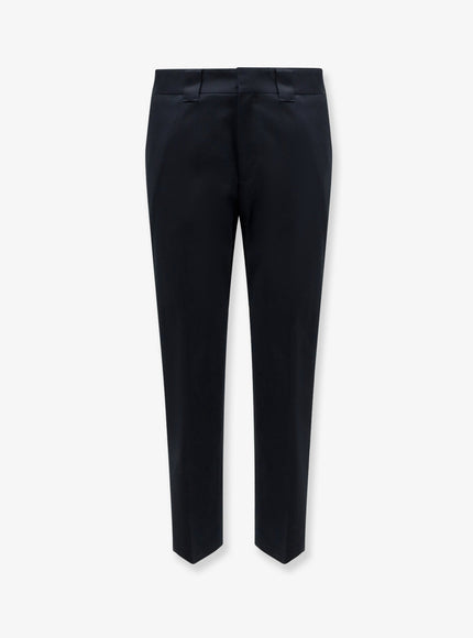 Dolce & Gabbana Sartorial Stretch Cotton Trousers Nero