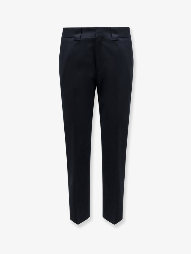Dolce & Gabbana Sartorial Stretch Cotton Trousers Nero