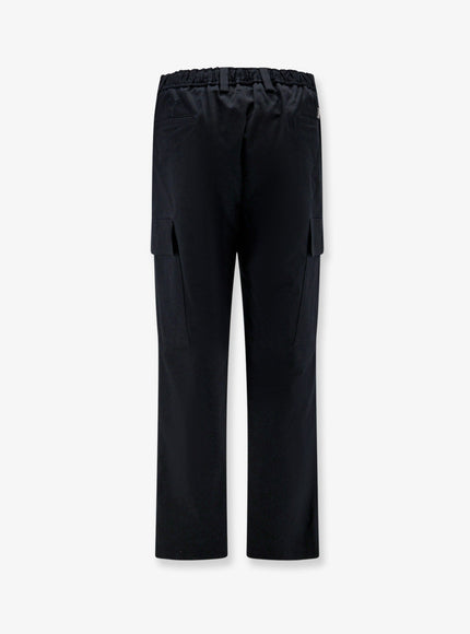 Dolce & Gabbana Cotton Cargo Trousers With Back Metal Logo Patch