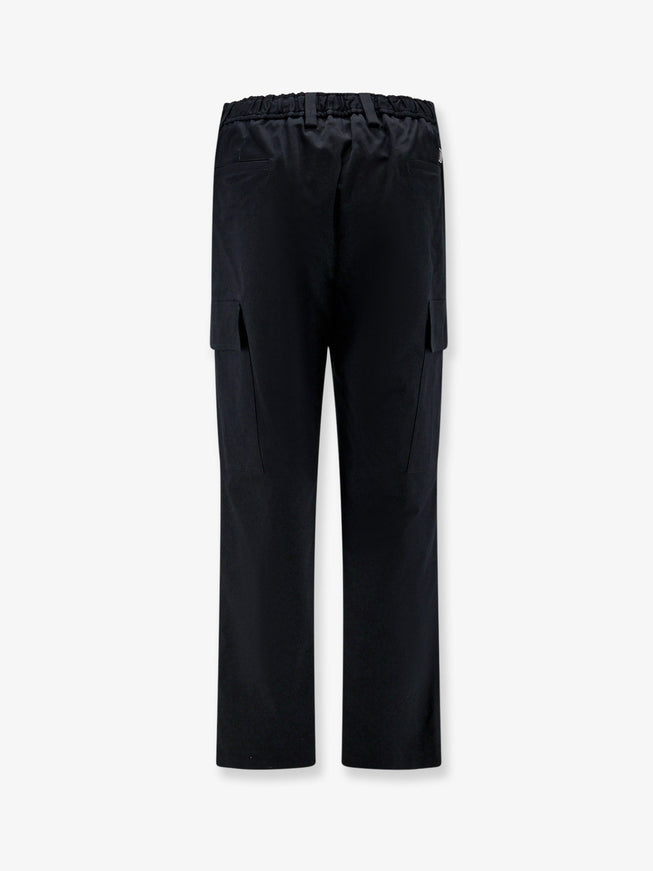 Dolce & Gabbana Cotton Cargo Trousers With Back Metal Logo Patch