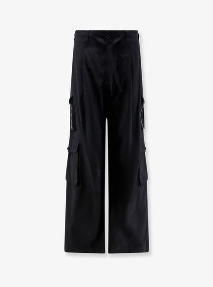 Dolce & Gabbana Faille Cargo Trousers 48 Nero