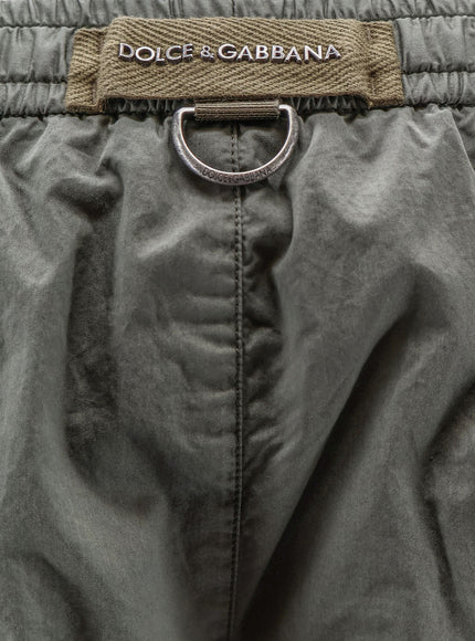 Dolce & Gabbana Cotton Shorts With Logo Detail