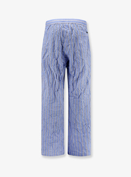 Dolce & Gabbana Vanity Pajamas Froissé Fabric Trousers
