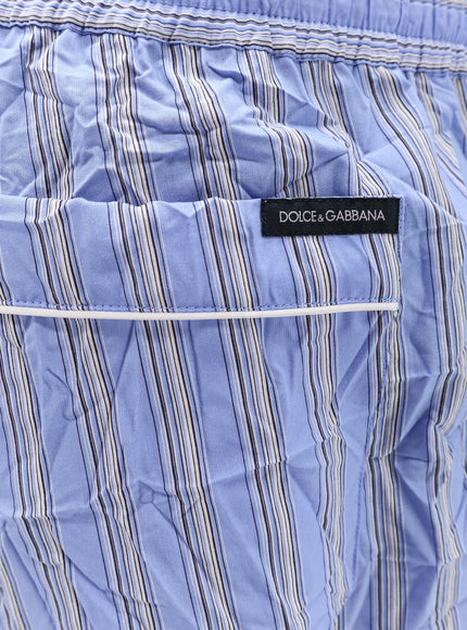 Dolce & Gabbana Vanity Pajamas Froissé Fabric Trousers