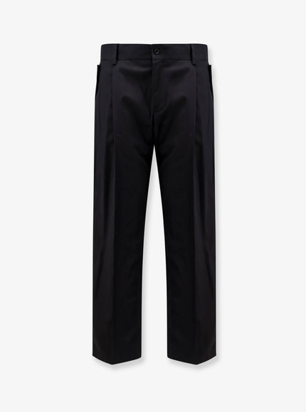 Dolce & Gabbana Cotton Trousers Nero