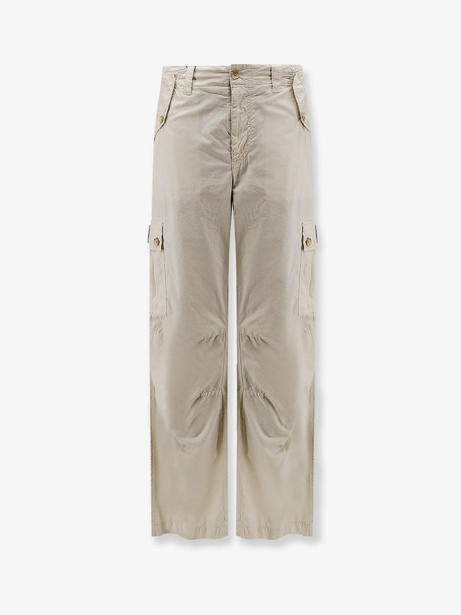 Dolce & Gabbana Cotton Trousers With Applied Pockets 50 Beige