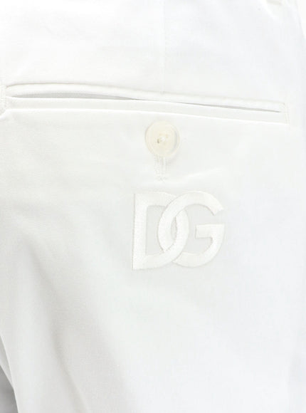 Dolce & Gabbana Stretch Cotton Trousers