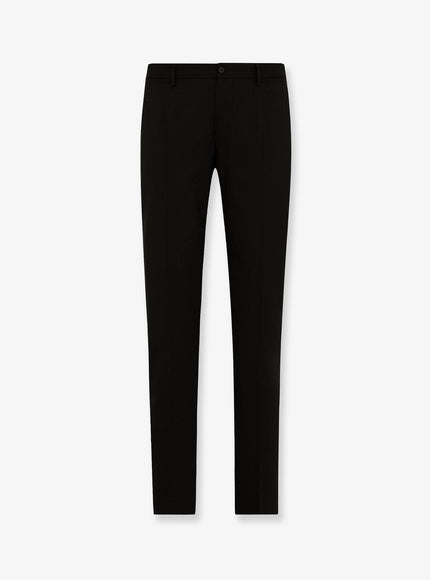 Dolce & Gabbana Wool Blend Trousers Nero