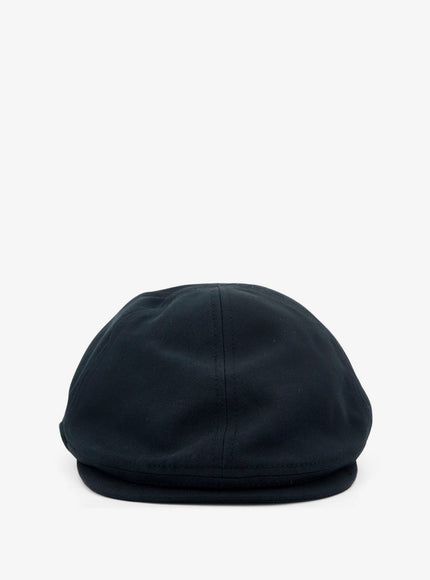 Dolce & Gabbana Linen And Cotton Flat Cap 59 Nero