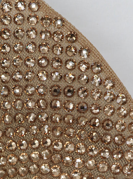 Dolce & Gabbana Lurex Bra With Rhinestones